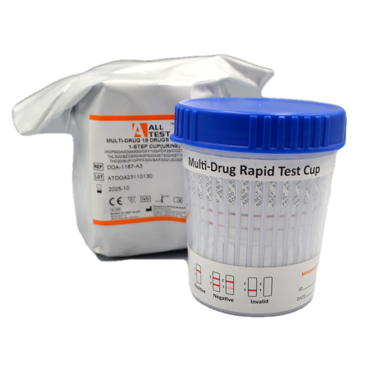 ALLTEST 18 in 1 Urine Cup Multi Drug Test Kit